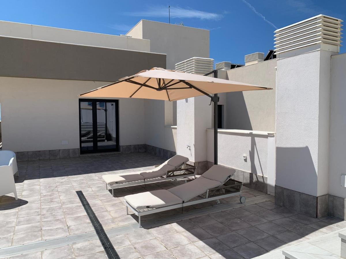 Апартаменты Penthouse With Wide Terrace Next To The Ocean Уэльва Экстерьер фото